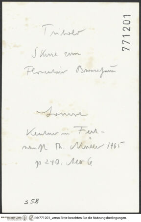 Rückseite von bh771201_recto