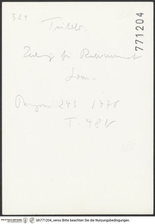 Rückseite von bh771204_recto