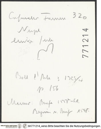 Rückseite von bh771214_recto