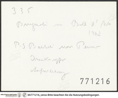 Rückseite von bh771216_recto