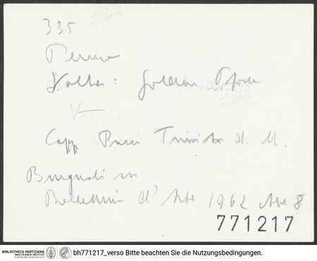 Rückseite von bh771217_recto