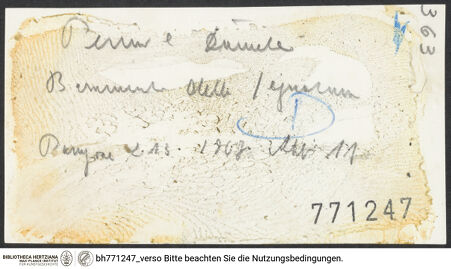 Rückseite von bh771247_recto