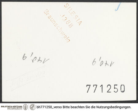 Rückseite von bh771250_recto