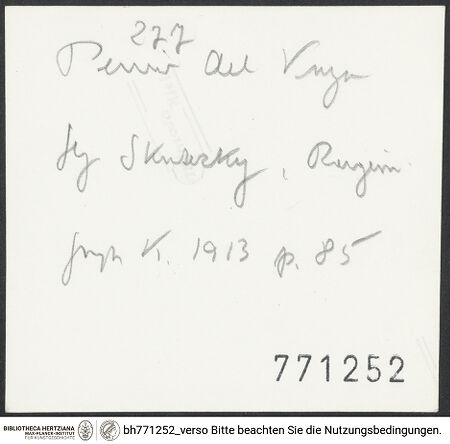 Rückseite von bh771252_recto