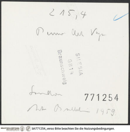 Rückseite von bh771254_recto