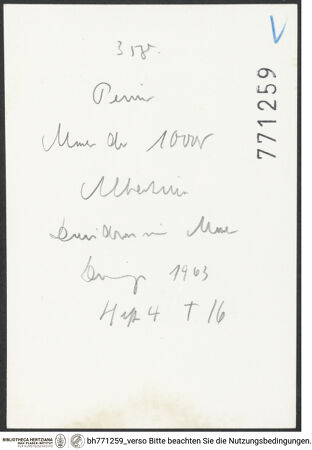 Rückseite von bh771259_recto