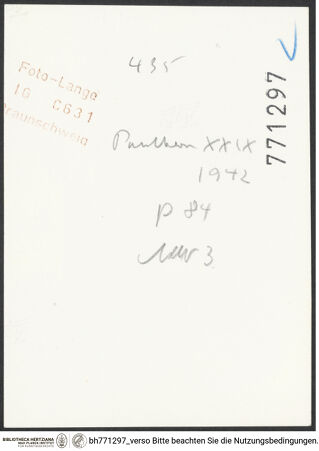 Rückseite von bh771297_recto