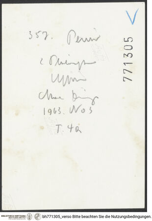 Rückseite von bh771305_recto