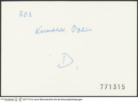 Rückseite von bh771315_recto