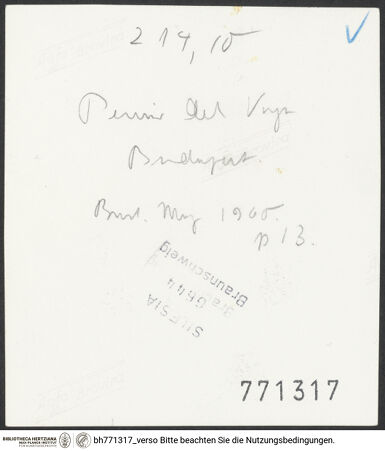 Rückseite von bh771317_recto