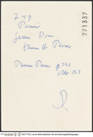 Rückseite von bh771337_recto