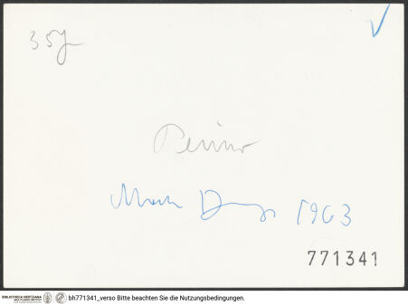 Rückseite von bh771341_recto