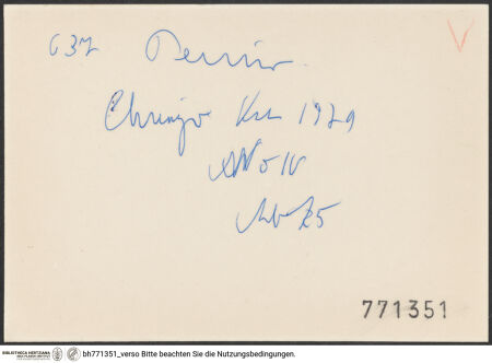 Rückseite von bh771351_recto