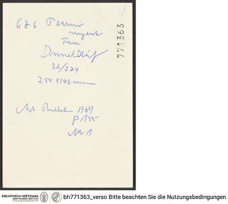 Rückseite von bh771363_recto