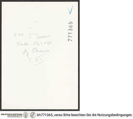 Rückseite von bh771365_recto