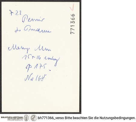 Rückseite von bh771366_recto