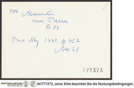 Rückseite von bh771373_recto