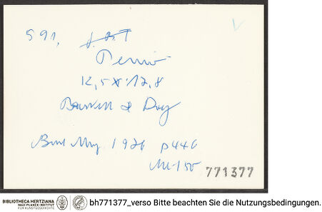 Rückseite von bh771377_recto