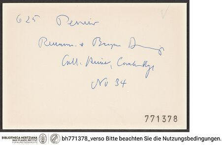 Rückseite von bh771378_recto