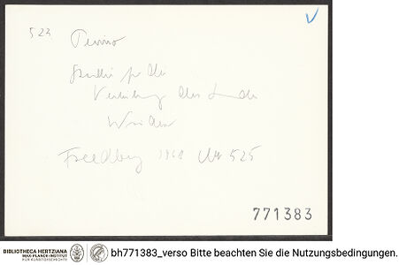 Rückseite von bh771383_recto