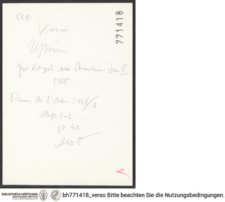 Rückseite von bh771418_recto