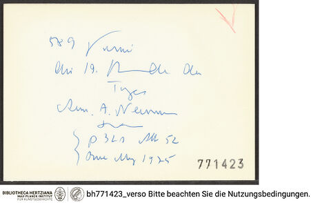 Rückseite von bh771423_recto