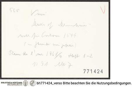 Rückseite von bh771424_recto