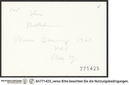 Rückseite von bh771425_recto