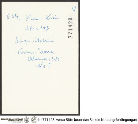 Rückseite von bh771428_recto