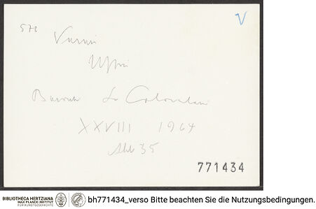 Rückseite von bh771434_recto