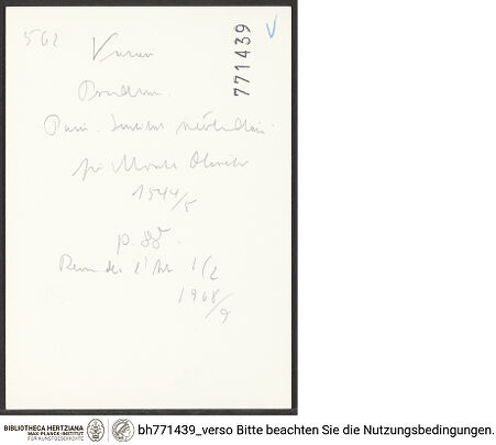 Rückseite von bh771439_recto