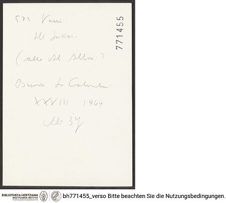 Rückseite von bh771455_recto