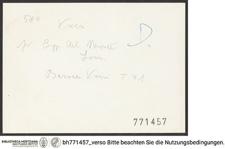 Rückseite von bh771457_recto