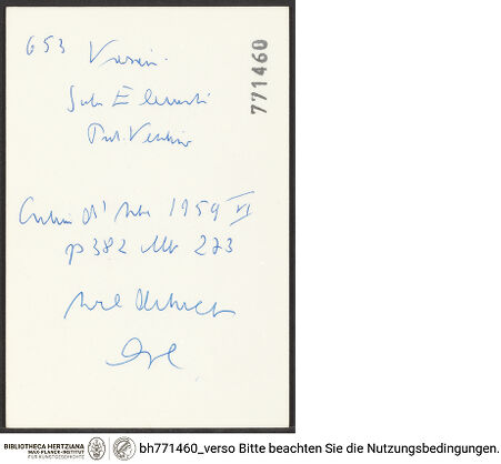 Rückseite von bh771460_recto