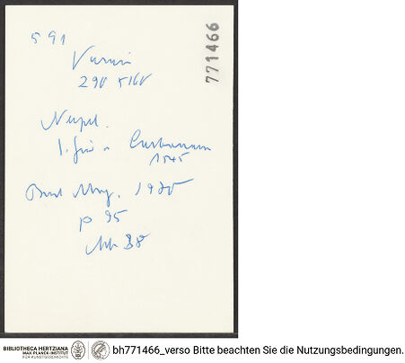 Rückseite von bh771466_recto