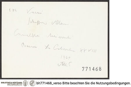 Rückseite von bh771468_recto