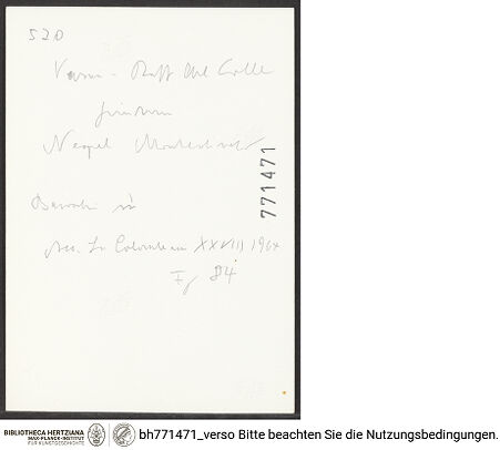 Rückseite von bh771471_recto