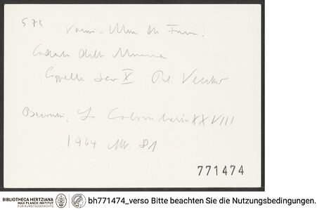 Rückseite von bh771474_recto