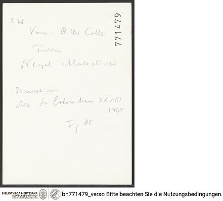 Rückseite von bh771479_recto