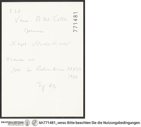 Rückseite von bh771481_recto