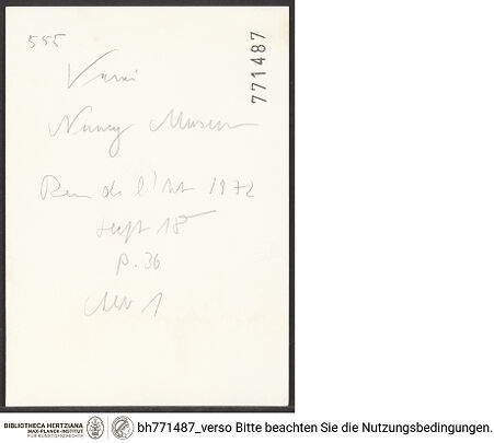 Rückseite von bh771487_recto