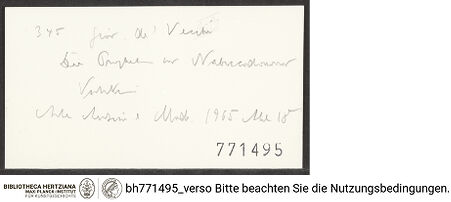 Rückseite von bh771495_recto