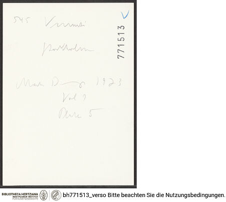 Rückseite von bh771513_recto