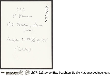 Rückseite von bh771525_recto