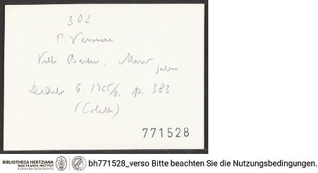 Rückseite von bh771528_recto