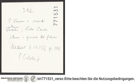 Rückseite von bh771531_recto