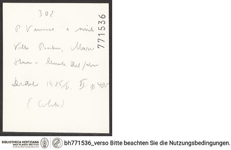 Rückseite von bh771536_recto