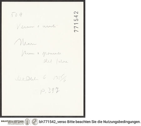 Rückseite von bh771542_recto