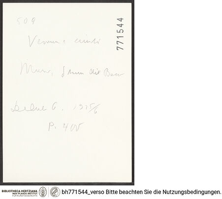 Rückseite von bh771544_recto