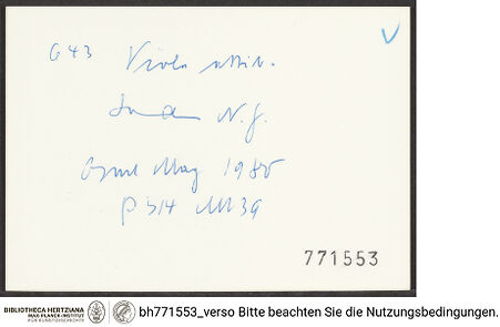 Rückseite von bh771553_recto